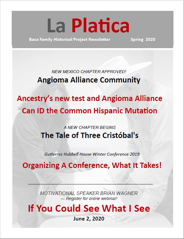 Summcer 2020 Newsletter Cover Page